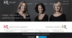 Desktop Screenshot of hermanrutgers.nl